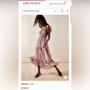Free People Taking Sides Maxi